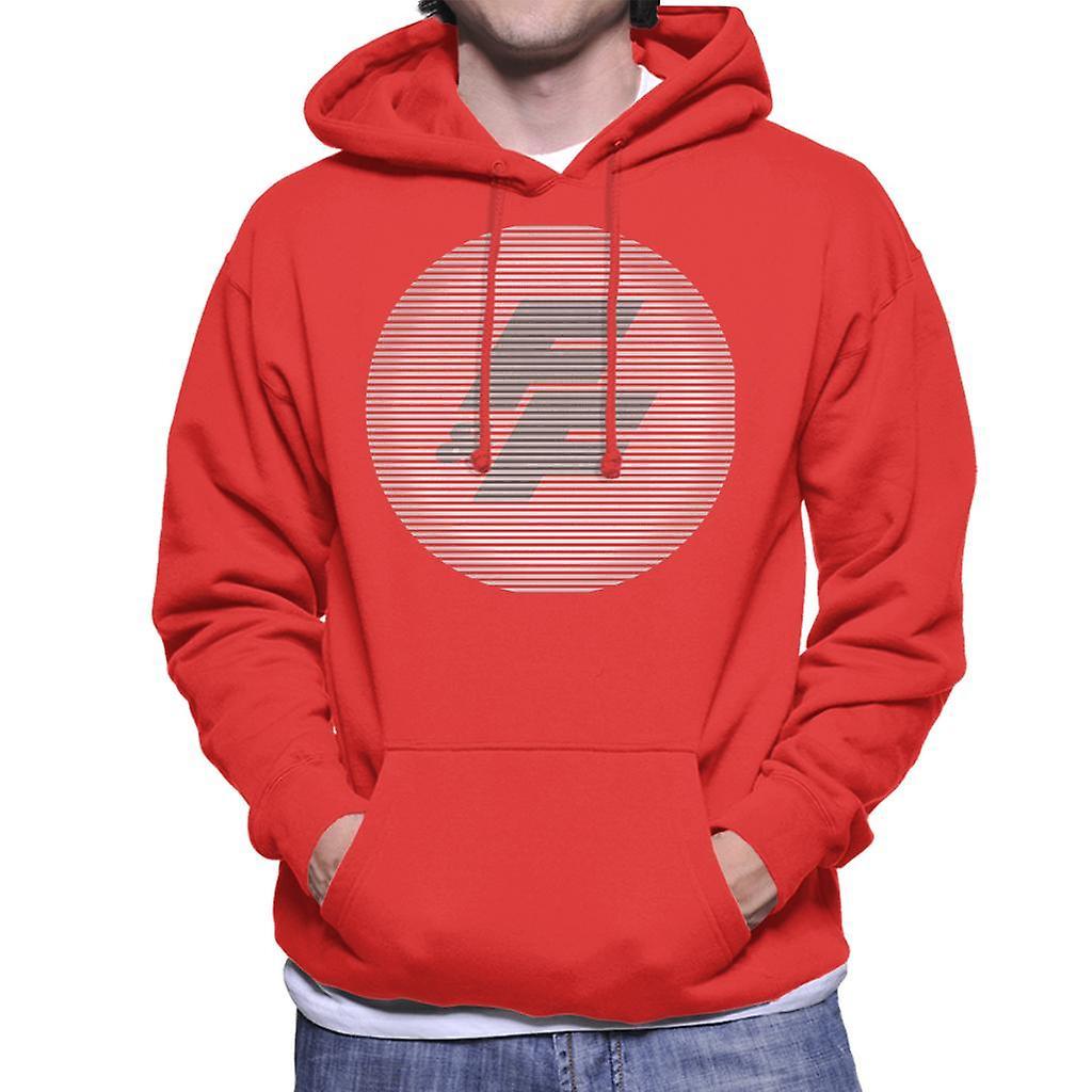 Fast & Furious Fast and Furious FF Logo Men's Hooded Sweatshirt Red XX-Large