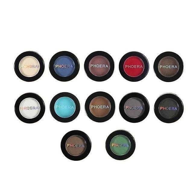 Slowmoose Matte Eye Shadow Powder, Pigment Long Lasting Bright Makeup Water Resistant 000