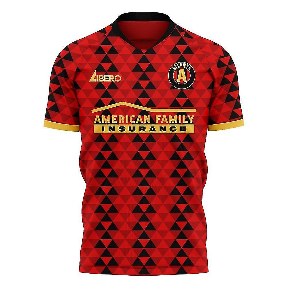 Airo Sportswear Atlanta 2024-2025 Home Concept Football Kit (Libero) Red XL