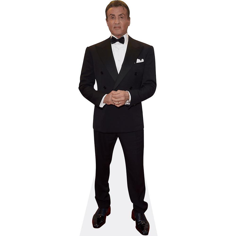 Celebrity Cutouts Sylvester Stallone (Suit) Cardboard Cutout (lifesize OR mini size). Standee. Stand Up. Life Size Cutout