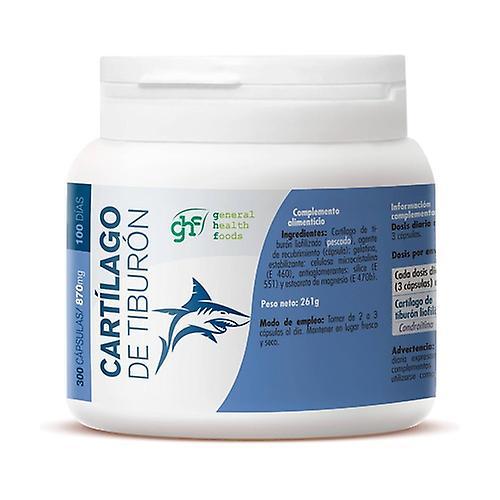 GHF Shark cartilage 870mg 300 capsules of 870mg