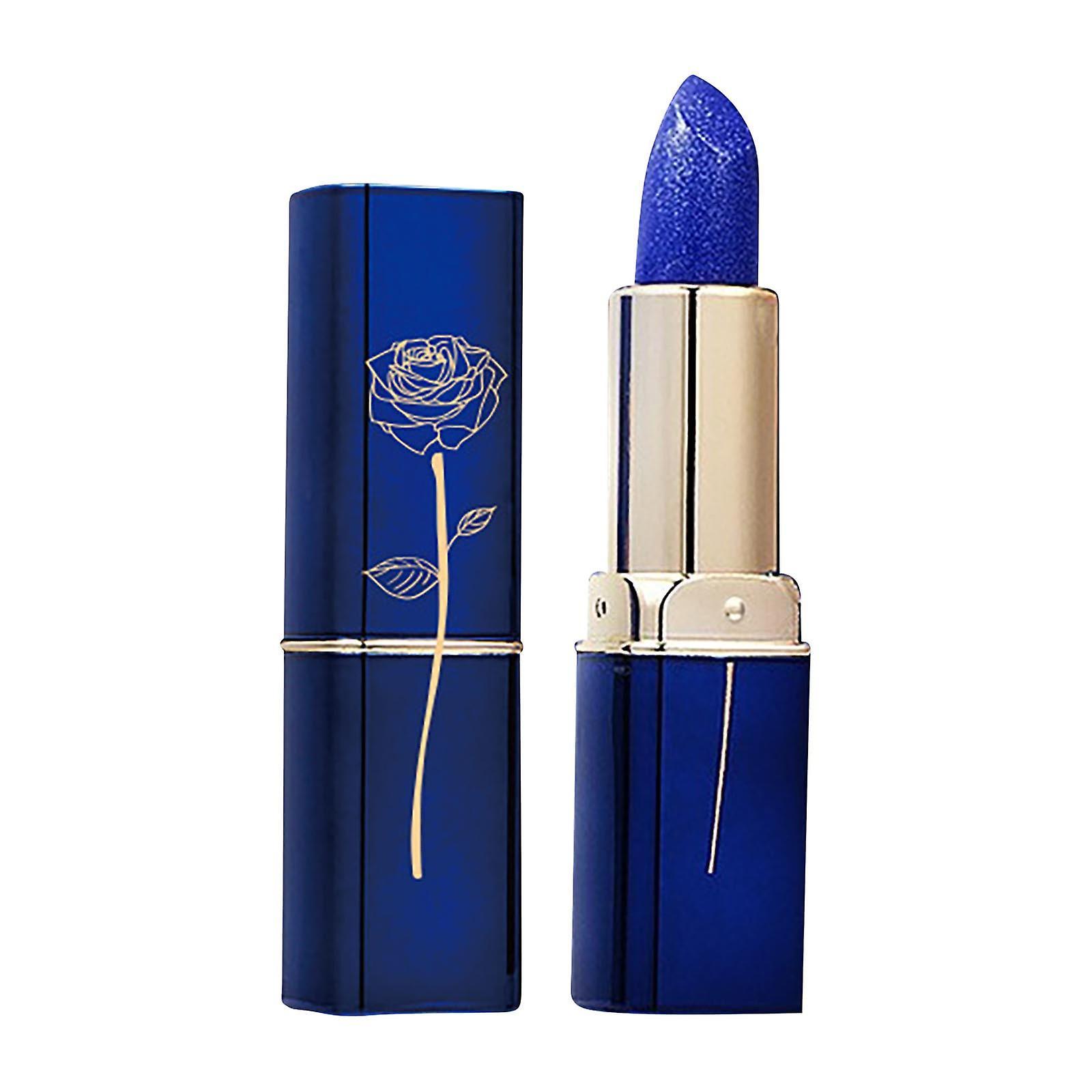 Flye Lessxcoco Blue Enchantress Lipstick Color-changing Lipstick Moisturizing And Non-stick Cup And Non-fading