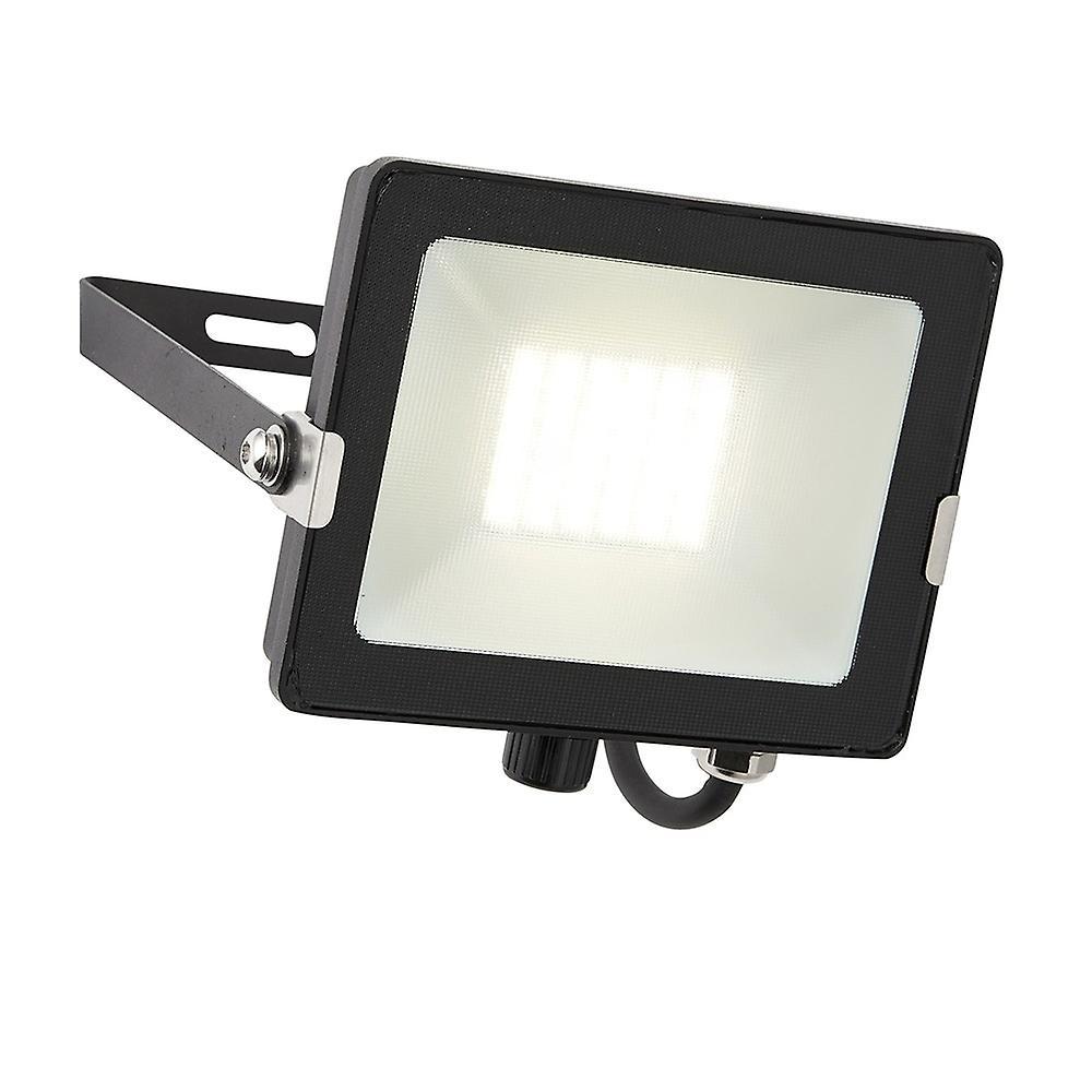 Saxby Lighting (Poole) Salde Outdoor Wall Flood Light 30W IP65 30W Matt Black Paint