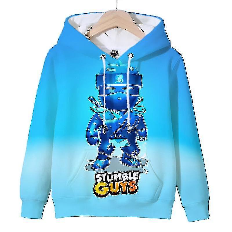 Mingerda Stumble Guys Hoodie Boys Girls Sweatshirts Kids Cartoon Hoody Pullovers Tops Stumble Guys Print Hoodies Spring Children Clothing 12 kids-1...