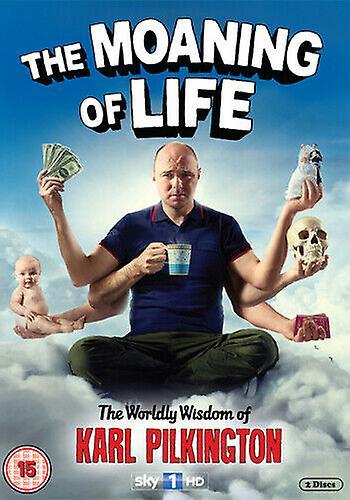 The Moaning of Life DVD (2013) Karl Pilkington cert 15 2 discs - Region 2