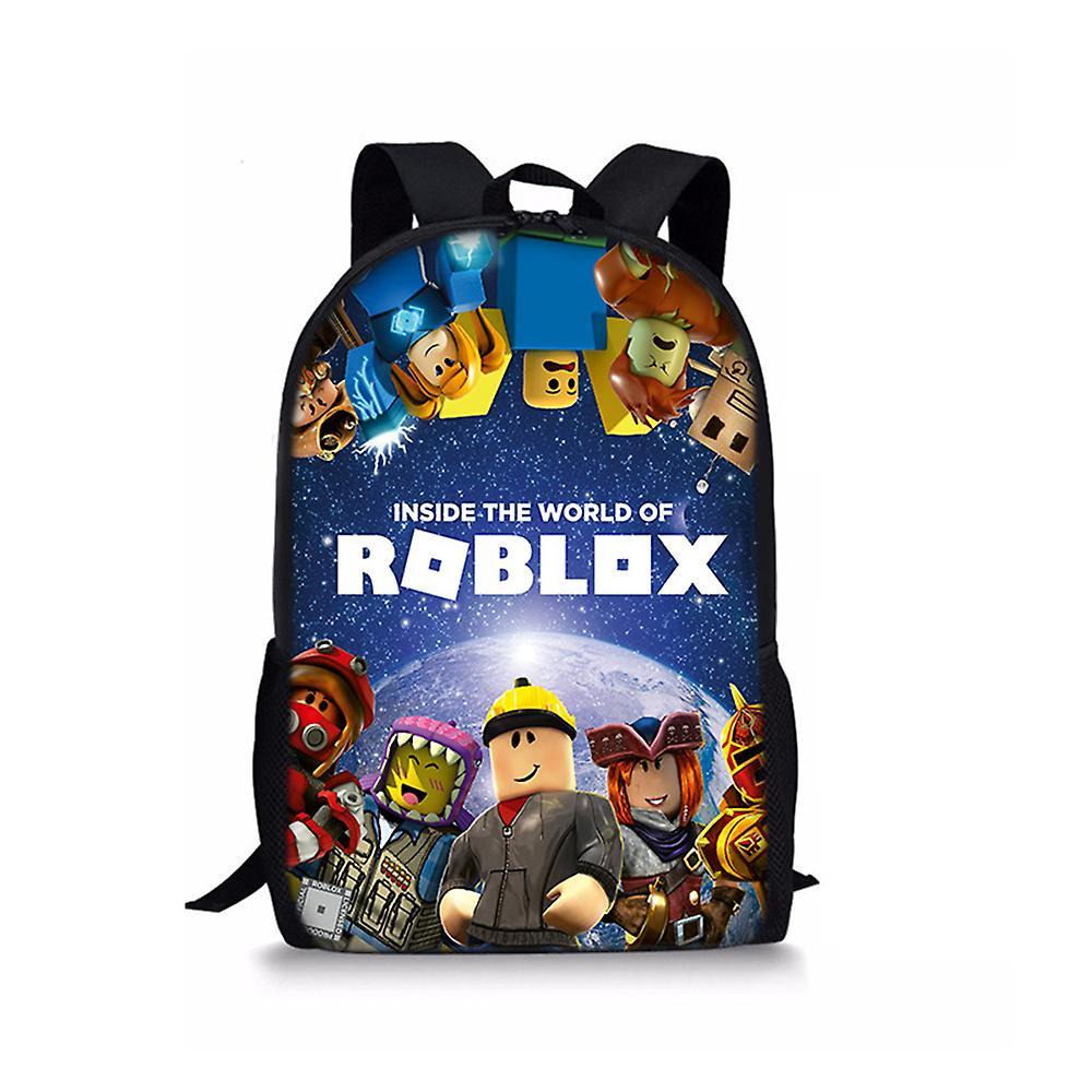 Manchalk Kids Boys Girls Roblox Backpack School Bag Children Students Rucksack Gamer Gift B