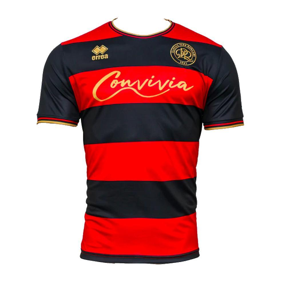 Errea 2023-2024 QPR Queens Park Rangers Away Shirt Red Large Adults