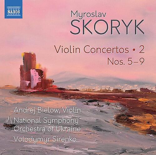 Naxos Skoryk / Bielow / Sirenko - Violin Concertos 2  [COMPACT DISCS] USA import