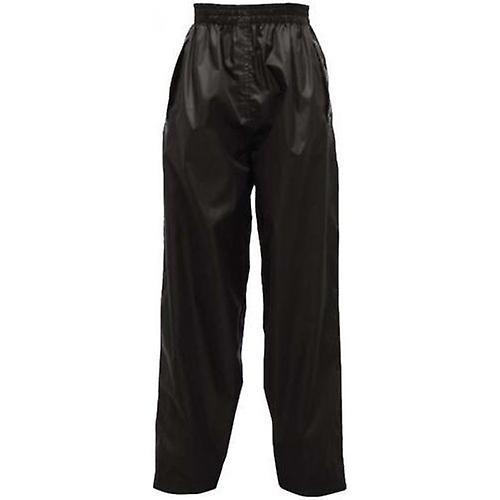 ek Wholesale Kids regatta stormbreak waterproof overtrousers Black 11 to 12 years