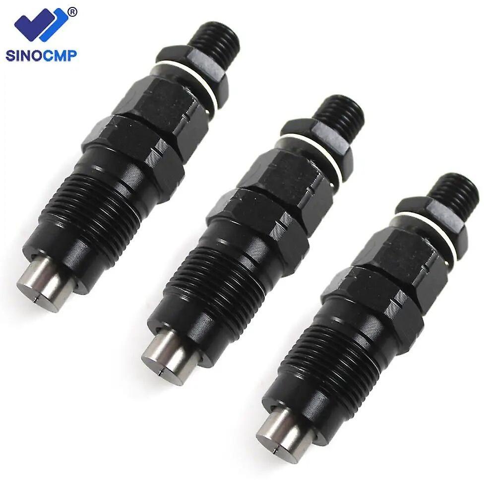 Bicaco 3pcs New Fuel Injectors Set Fit For Mitsubishi L2e L3e S3l S4l S3l2 S4l2 S4s Diesel Engine Mm435-94101