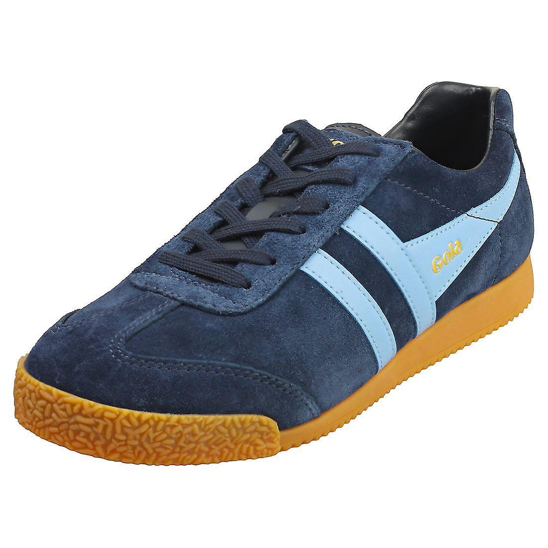 Gola Harrier Womens Classic Trainers In Navy Blue 41 EU