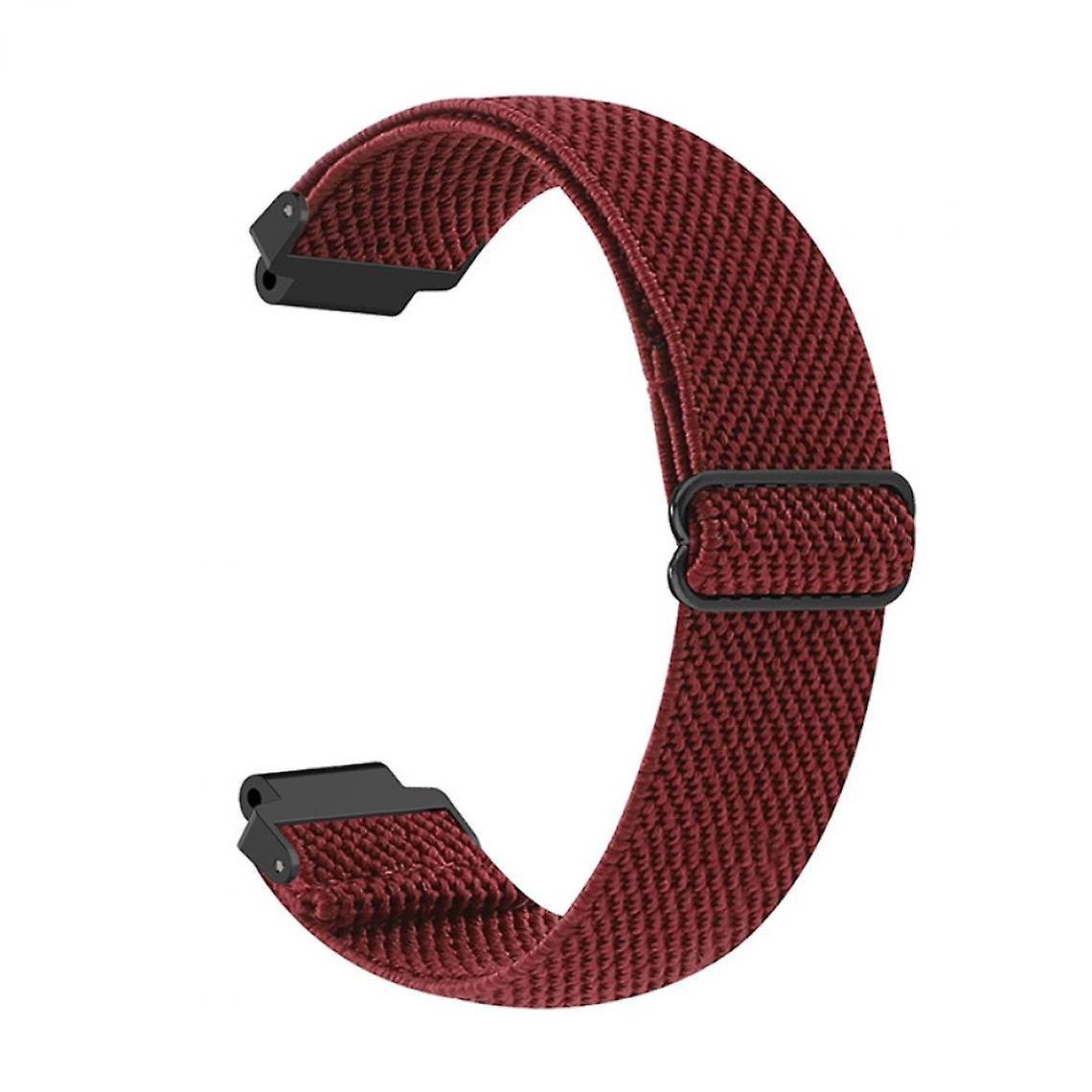 Sitabo Red Adjustable Elastic Nylon Strap For Your Garmin Forerunner 735xt/220/230/235/620/630