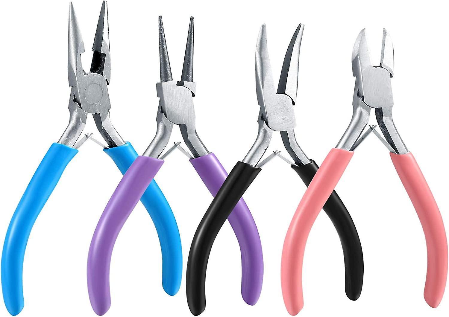 unbrand Jewelry Pliers Set, Jewelry Making Tools Kit, Needle Nose Pliers, Long Nose Pliers, Chain Nose Plier