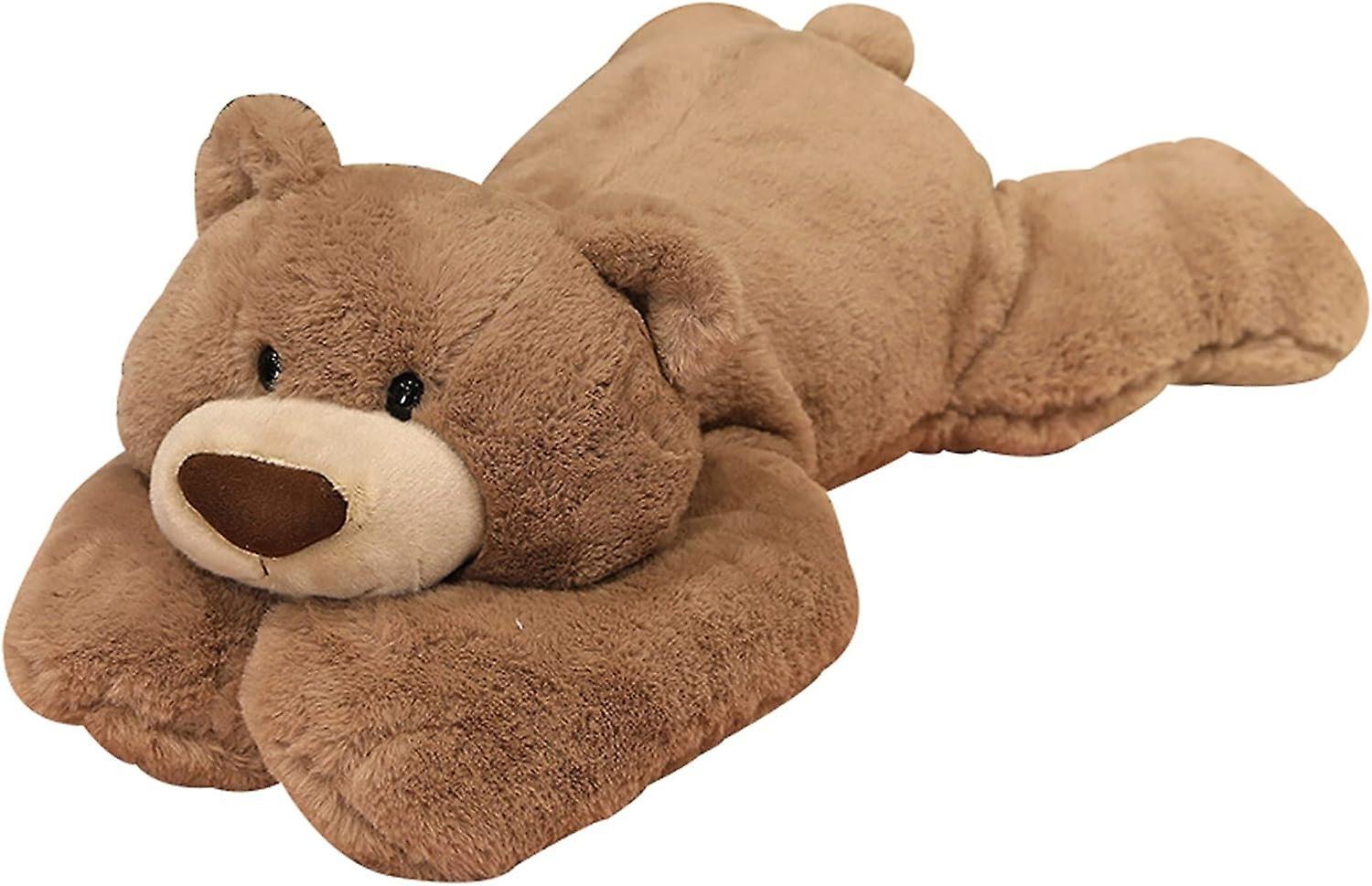 Wenkeay Weighted Anxiety Bear Plush Toy Throw Pillow, New 19.7" Cute  Bear Stuffed Animals Doll