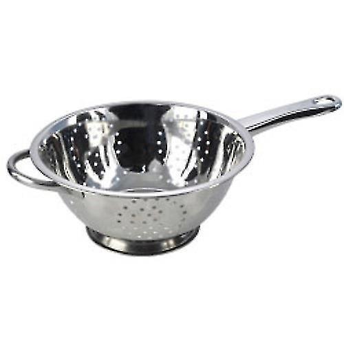 Pendeford Polished Deep Long Handled Colander Stainless Steel 38 x 24 x 11cm