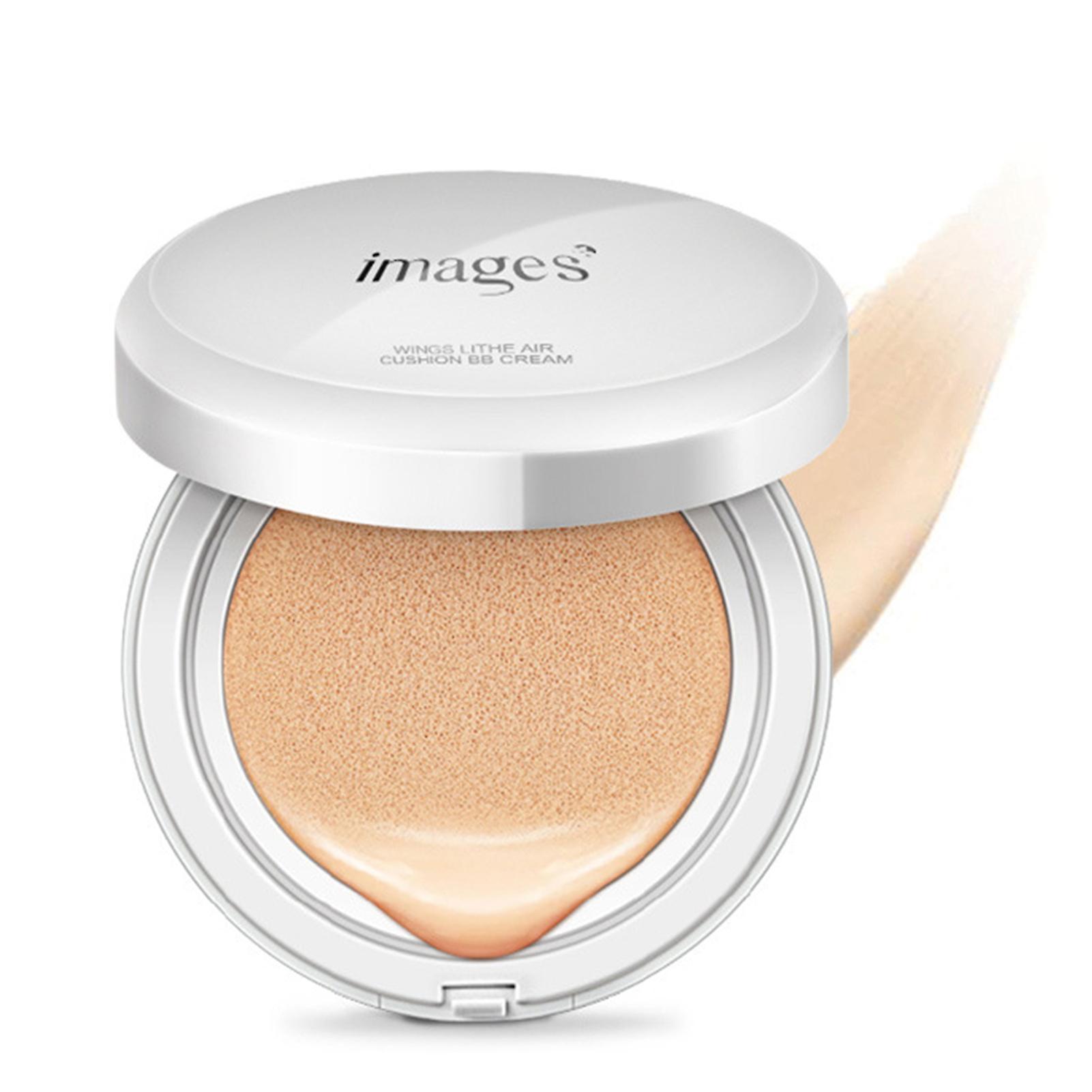 IMAGES Air Cushion BB Cream Moisturizing Makeup Concealer Natural Nude BB Cream Liquid Foundation Brighten Skin Tone Cosmetics