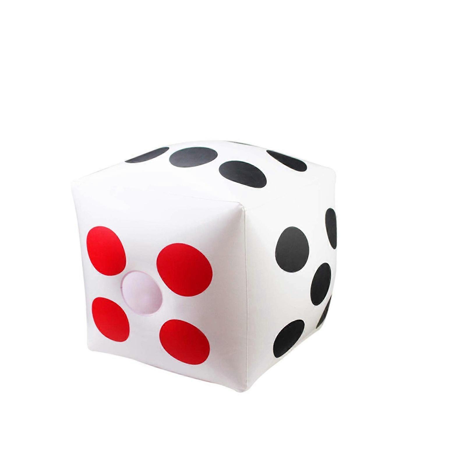 Unbrand 1PC Inflatable Dice Festival Decorations Game Of Dice Inflatable Giant SZS0451 A