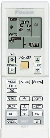 BatteryMate Replacement remote control compatible with daikin air conditioner model arc452a4