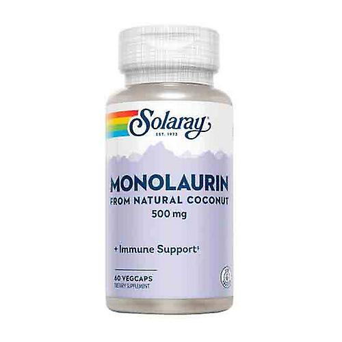 Solaray Monolaurin,500 mg ,60 Caps (Pack of 1)