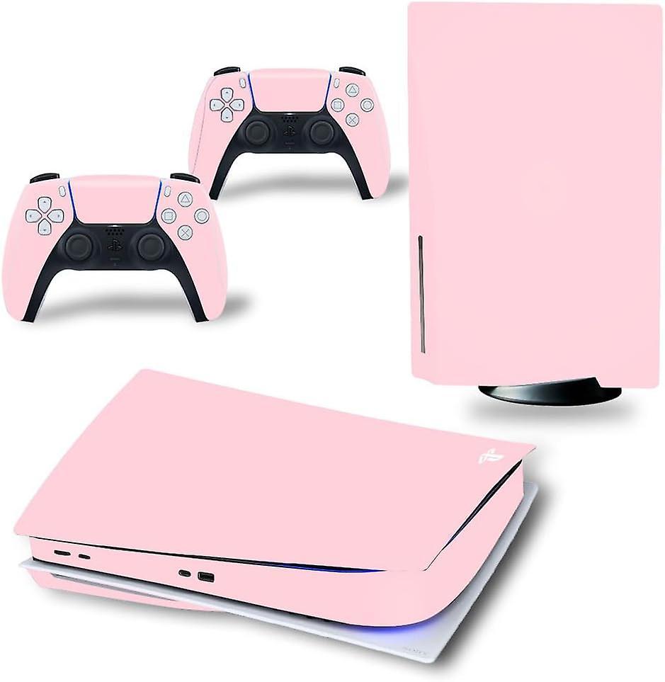 Heyone Skin Sticker For Ps5 Disc Edition Console And Wireless Controllers, Full Protective Skin Set Vinyl Decal Cover Wrap For Ps5 Disc Edition (li...