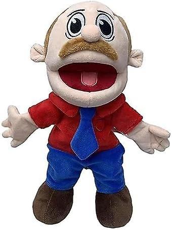 Pecoda Jeffy Puppet Plush Toy, Jeffy Sister/Mom/Dad Soft Plush Toy, Hand Puppet for Play House, Mischievous Funny Puppet's Toy with Working Mouth, ...