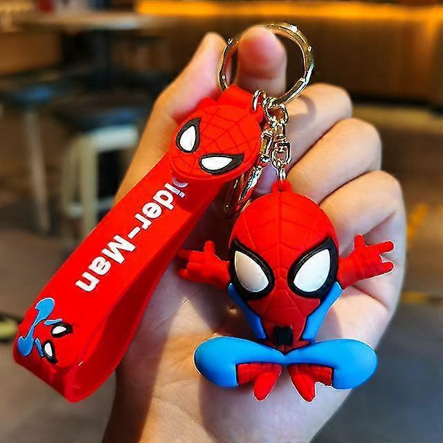 Unbrand Cute Spiderman Keychain Pendant Action Figures For Kids Birthday Gifts WHBYV J