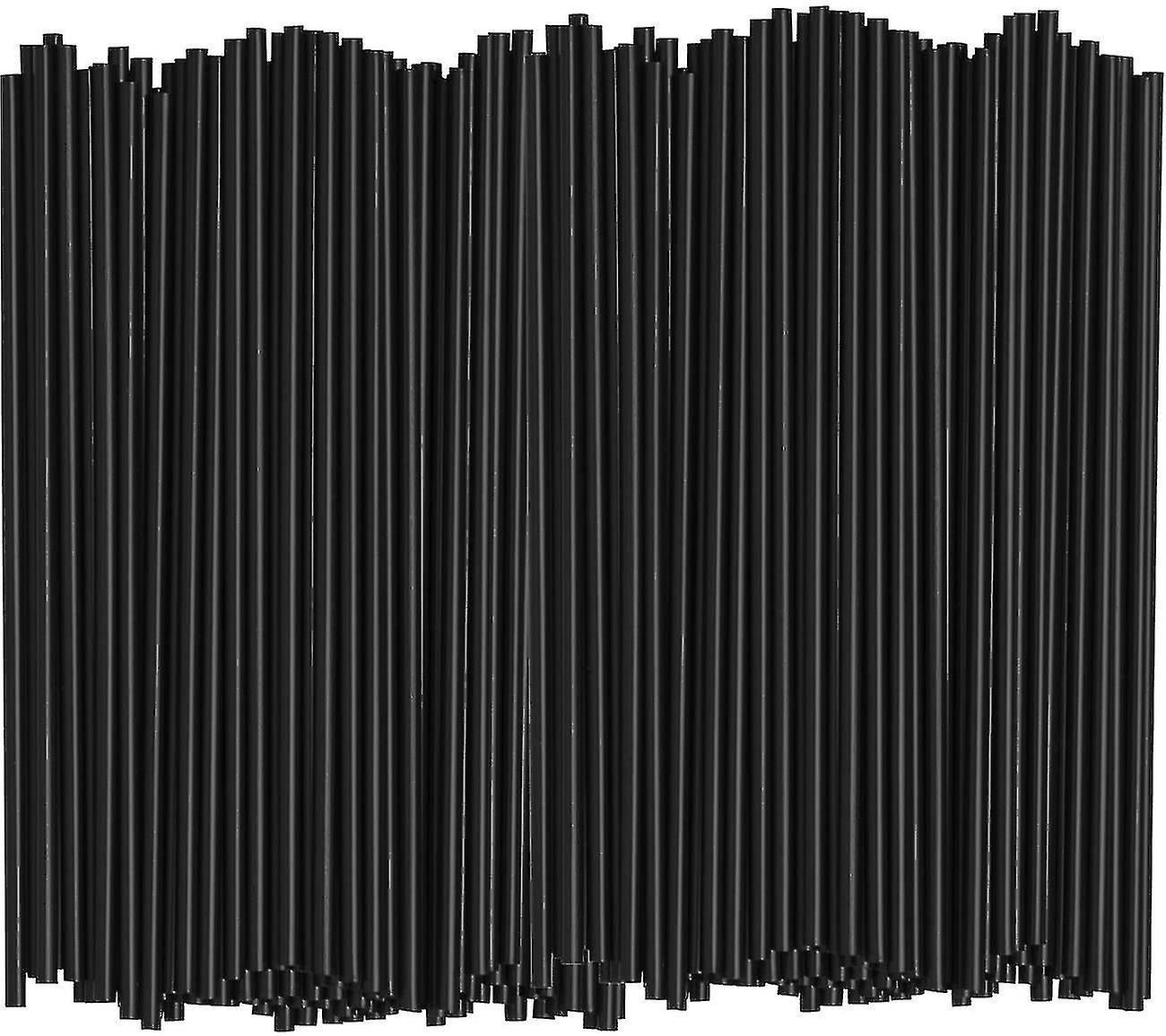 Tianzun Coffee/cocktail Stirrers/straws[1000 Count]disposable Plastic-black