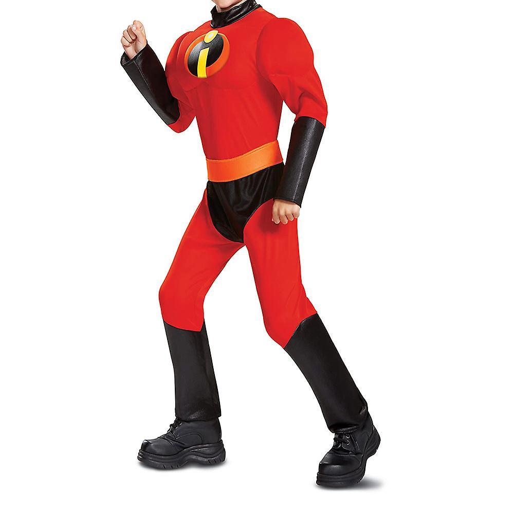 Shinestar The Incredibles 2 Costume Bob Parr Cosplay Jumpsuit Adult Men Mr.Incredible Bodysuit Mask Suit Halloween Costume Fancy Dress Up Outfit 180