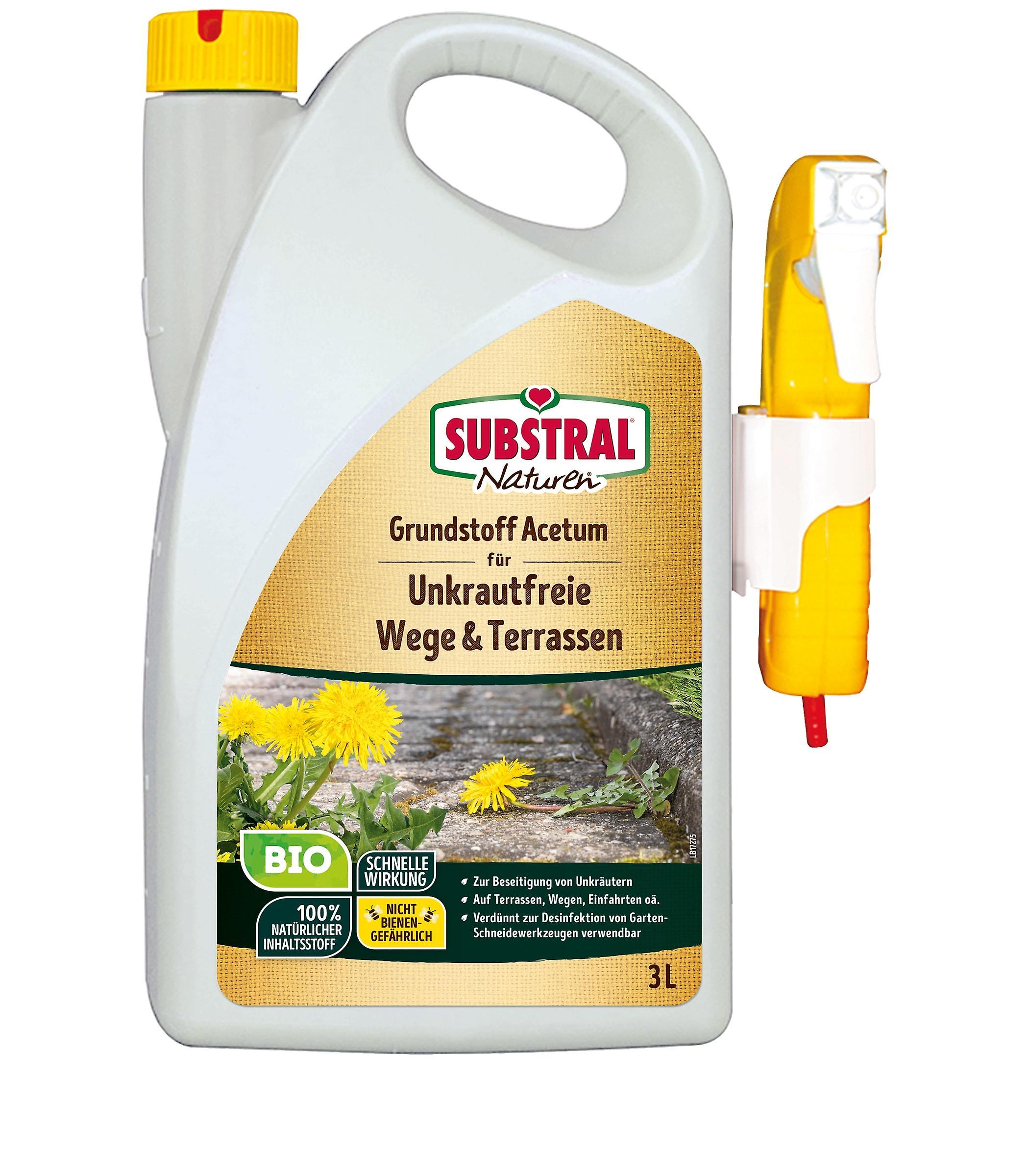 SUBSTRAL® Naturen® Raw Material Acetum Weed Removal ORGANIC, 3 liters