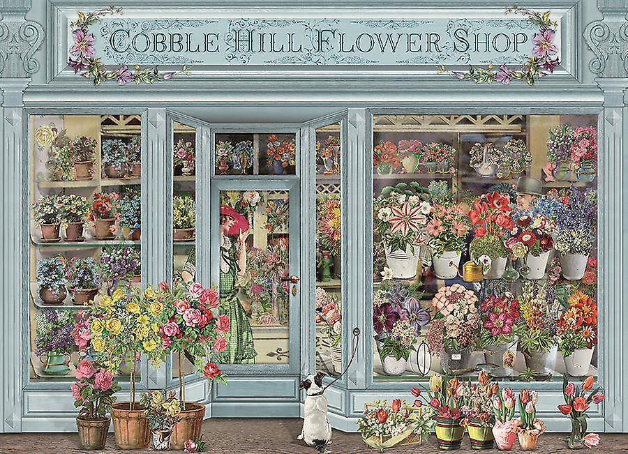 Cobble Hill Parisian Flowers Jigsaw Puzzle (1000 Pieces)