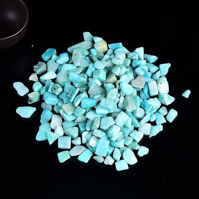 Slowmoose Natural Colorful Crystal Gravel Healing Energy Mineral Stone - Aquarium Home Amazon Stone 100g