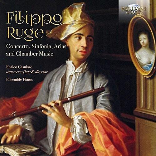 Brilliant Classics Ruge / Casularo,Enrico / Ensemble Flatus - Concerto Sinfonia Arias & Chamber Music  [COMPACT DISCS] USA import