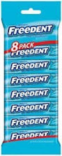 Wrigley's Freedent Chewing Gum Spearmint 8 Pack