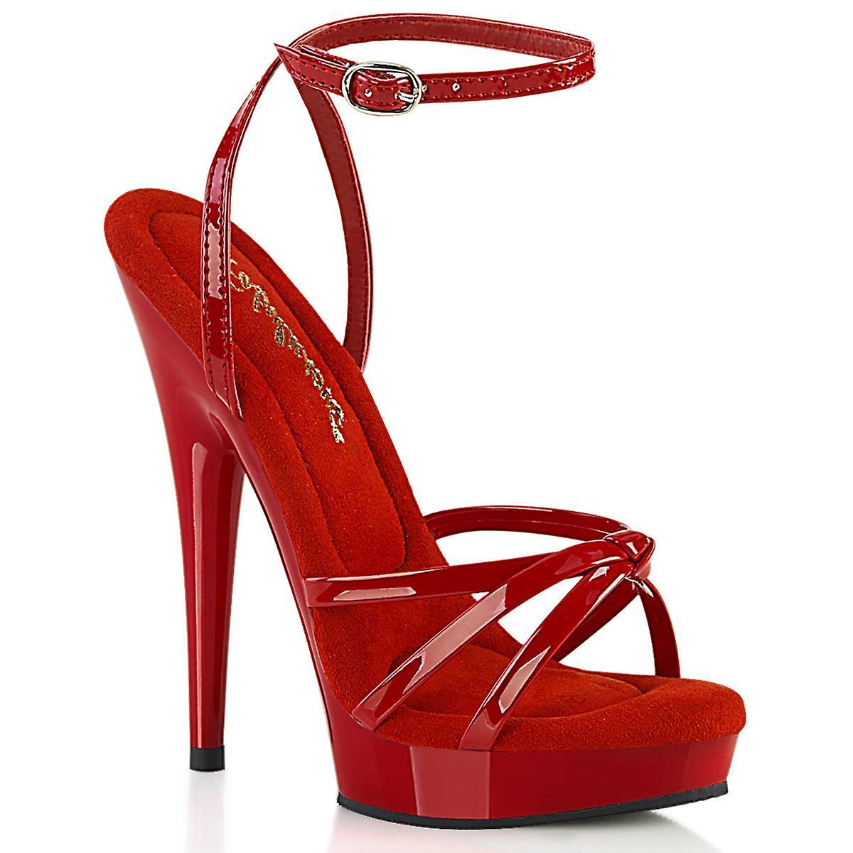 Fabulicious  pumps sultry-638 red pat/red Uk 7/eu 40/us 10