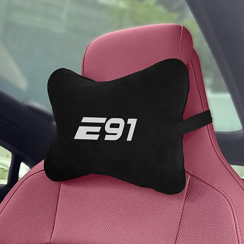 Vehicle Car Headrest Neck Pillow Auto Interior Accessories For Bmw E46 E90 E60 E39 E36 E92 E87 E70 E91 E53 E30 E34 E83 E61 E28 E62 E93 For E91