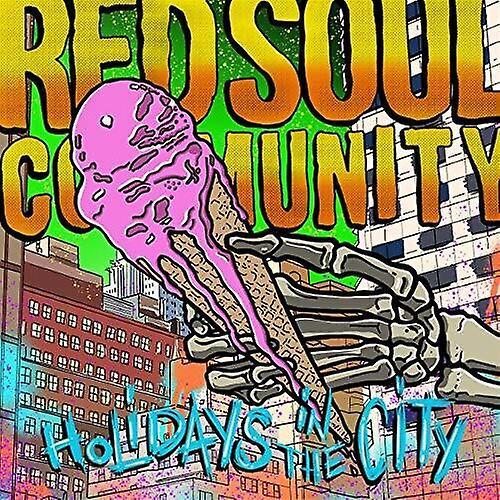 Jump Up Records Red Soul Community - Holidays In The City  [VINYL LP] Colored Vinyl USA import