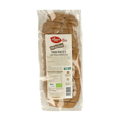 El Granero Integral Gluten-free organic farmhouse bread with buckwheat 250 g