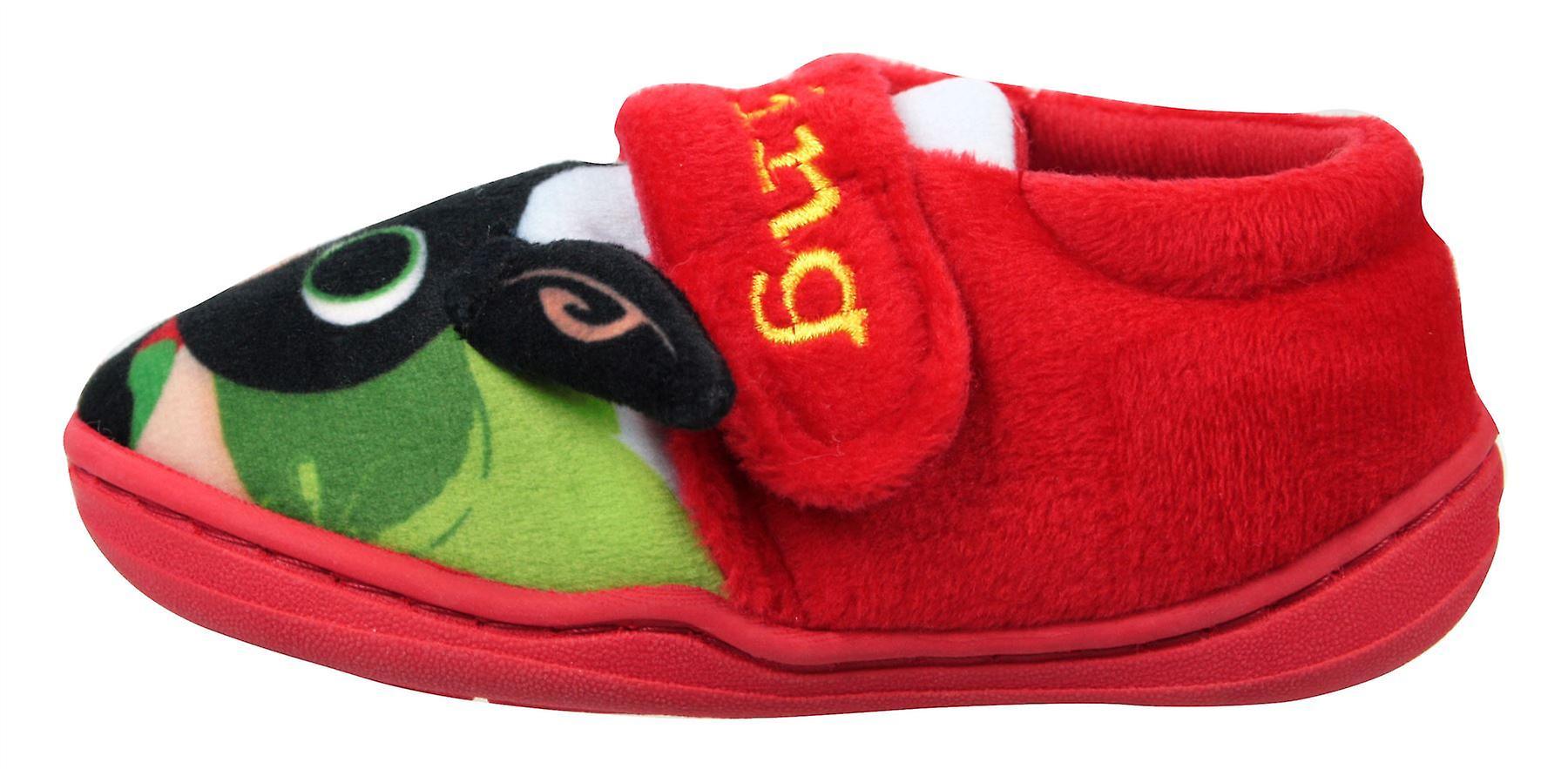 Cbeebies Bing Boys Red Hook & Loop Slippers Comfort UK Sizes Child 5 - 10 5 UK Child