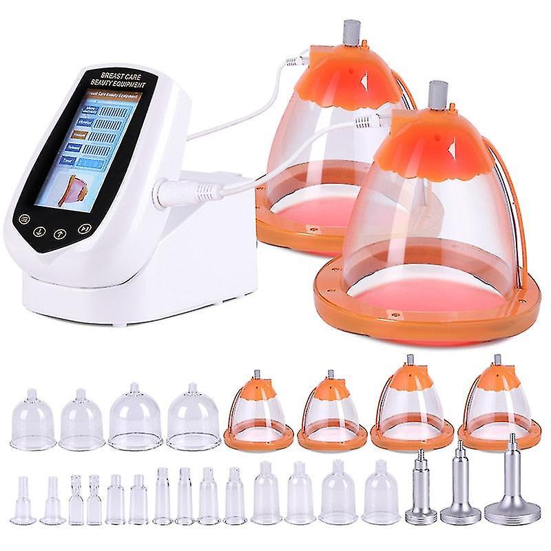 ffzzbg Vacuum Therapy Machine 180ml Xxl Size Cup Vacuum Cupping Massagers Buttocks Lifter Bigger Butt Hip Enhancer Body Shaping Machine Us plug