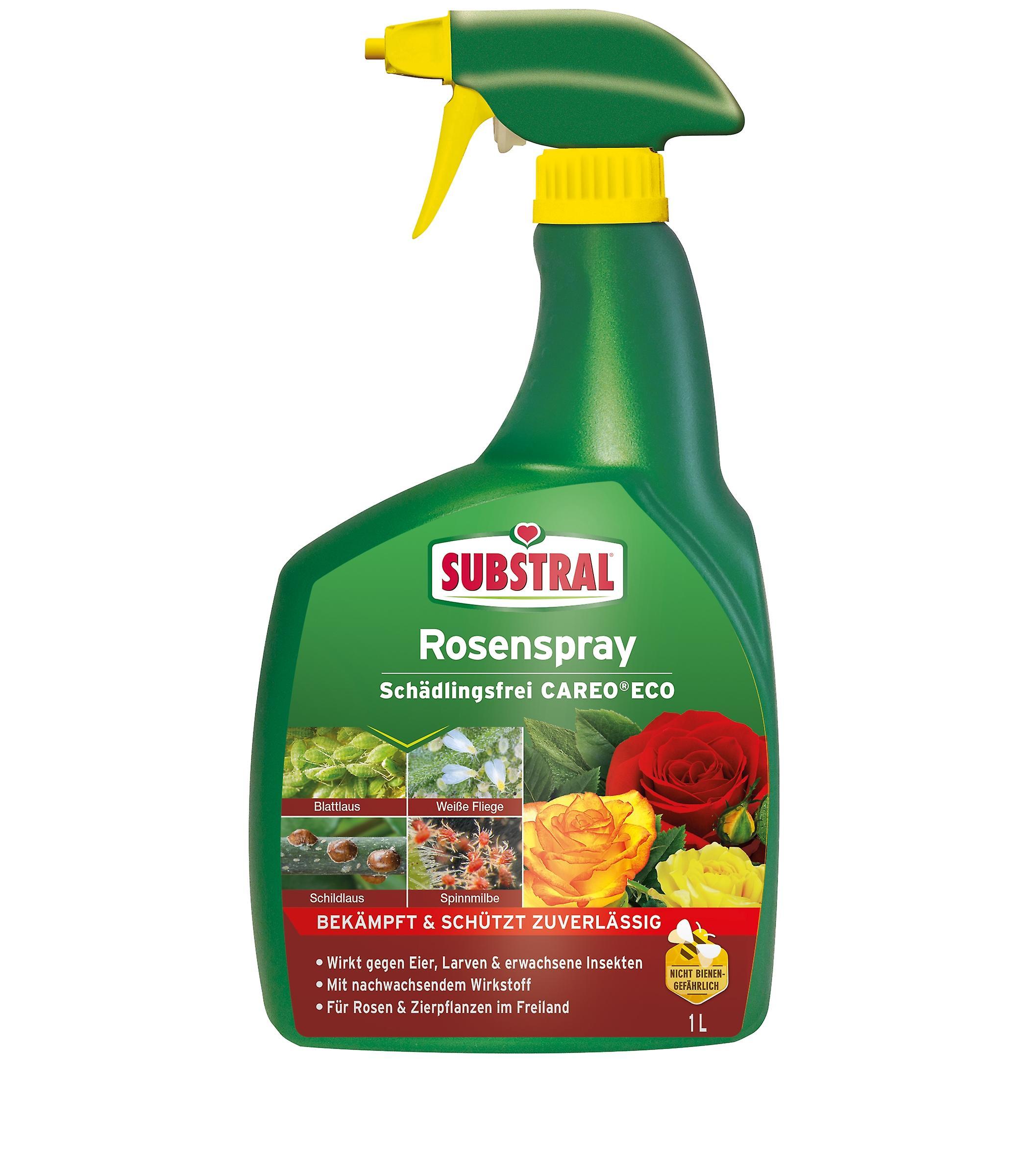 SUBSTRAL® Rose Spray Pest Free Careo® Eco, 1 Litre Spray Bottle