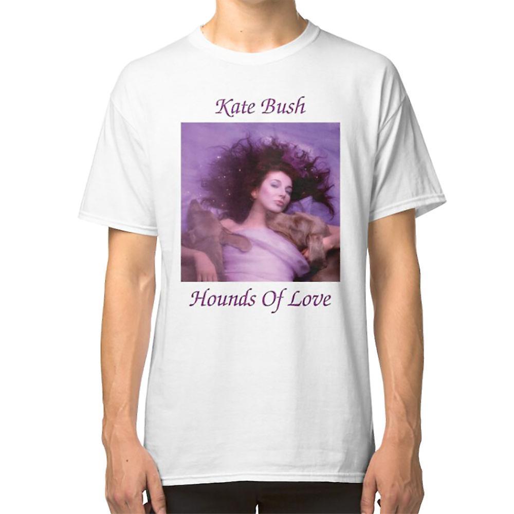 RockShark Kate Bush - Hounds Of Love T-shirt White XXXL