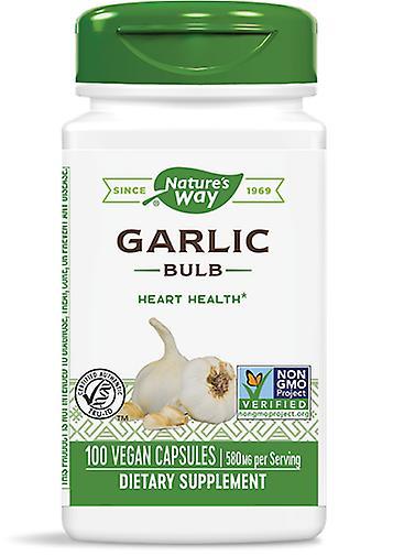 Nature's Way Garlic Bulb Vegan Capsules