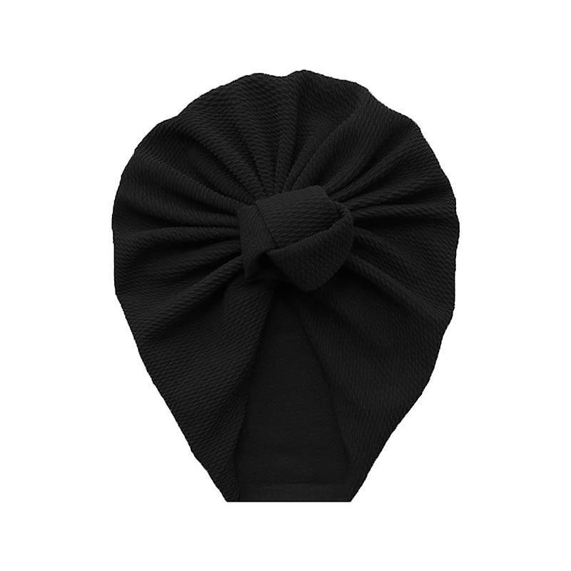 Slowmoose Lovely Flower Baby Hat - Bonnet Headwraps Kids Hat Beanie style 4 black