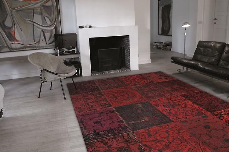 Rugs Direct Online Ltd Vintage 8014 - Red Red &am Rectangle Rugs Modern Rugs 170.00 x 240.00cm