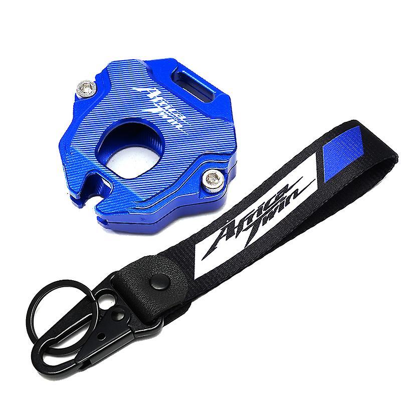 Roobeki For Honda CRF1000L CRF1100L CRF 1000 1100 L XRV750 Africa Twin Sports Motorcycle Accessories Keyring Key Chain Cover Case Shell Blue Combo