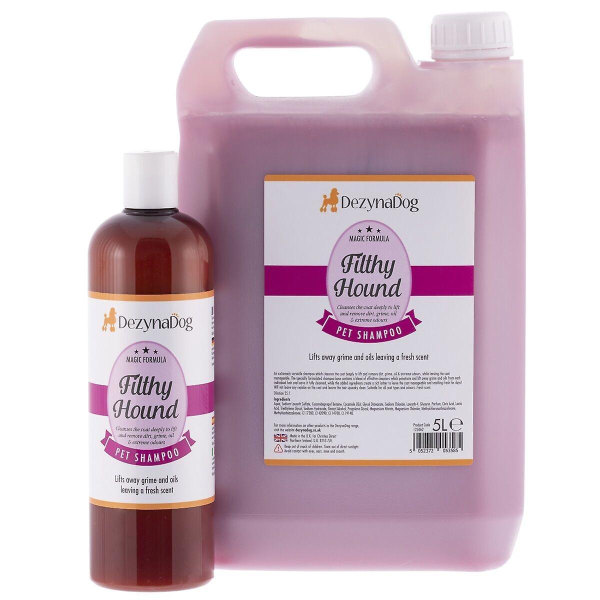 DezynaDog Magic Formula Filthy Hound Deep Cleansing Dog Shampoo Does not apply 5 Litre