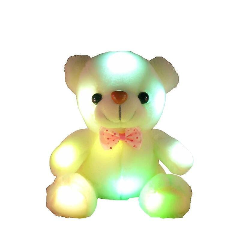 Slowmoose Sound Recording Colorful Luminous Bear - Glowing Plush Toy luminous and record