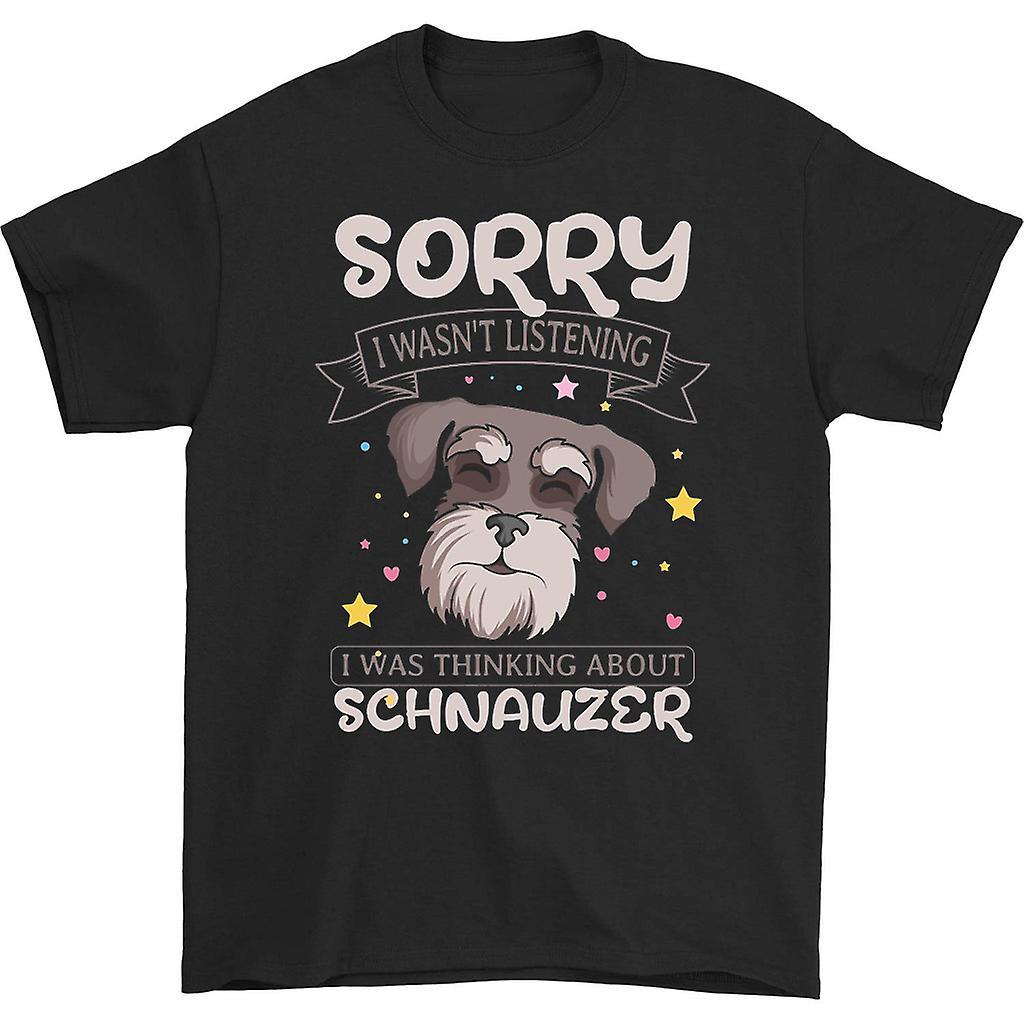 HISHARK I was thinking about schnauzer t-shirt black M