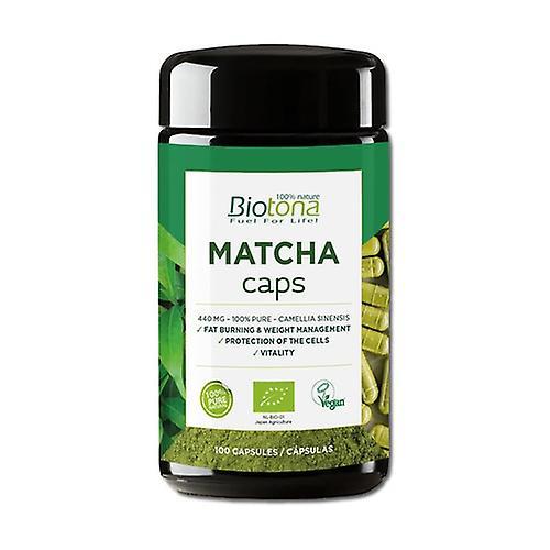 Biotona Organic Matcha capsules 100 capsules