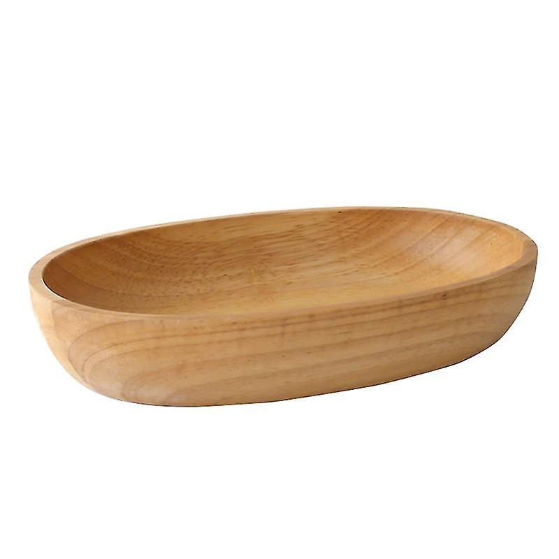 Allinless 1pcs Wood Fruit Dish